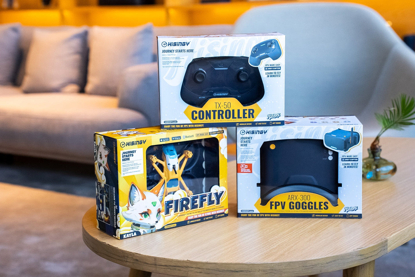 Toy Drone With Built-In Camera and Goggles For First-Person-View And App Control