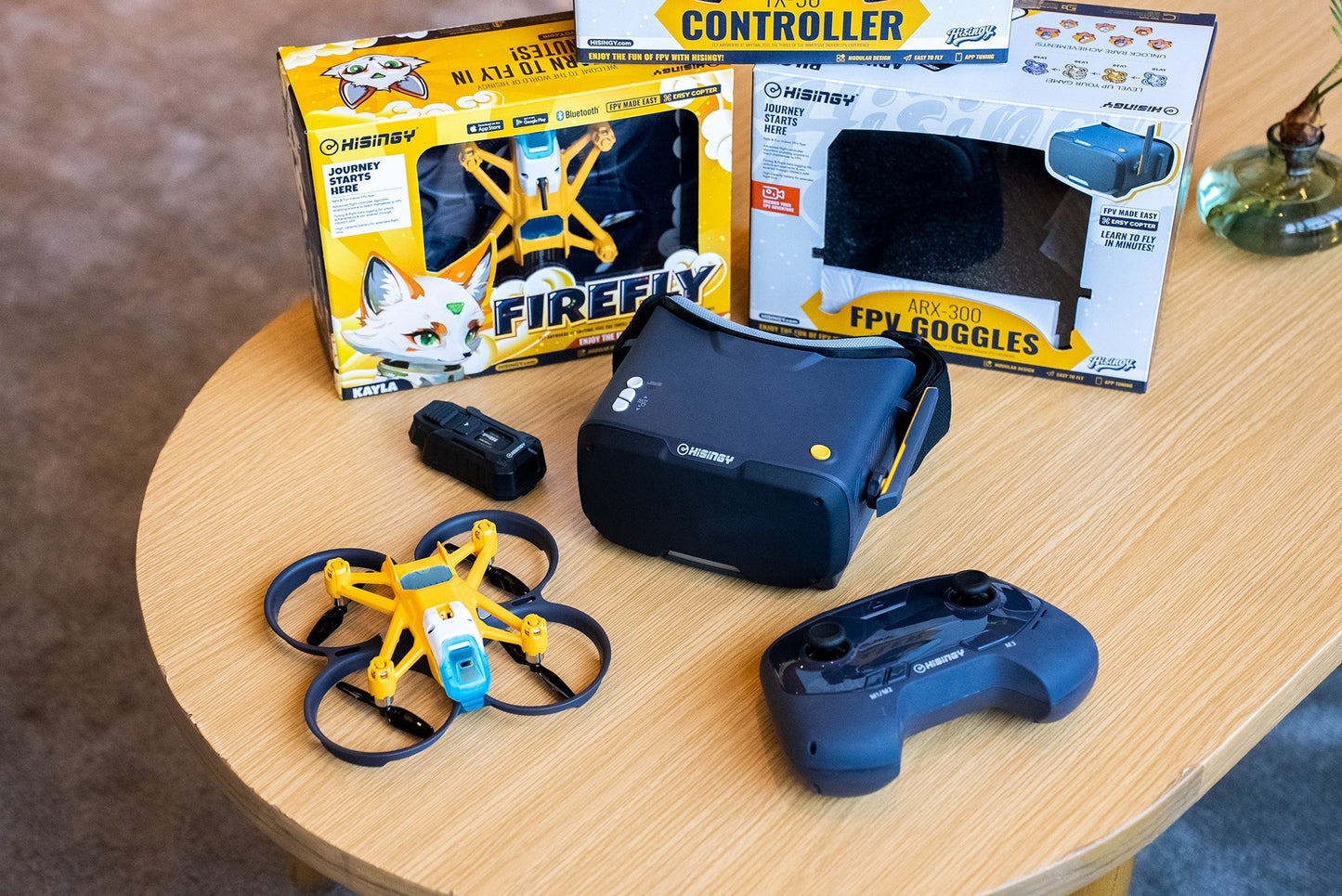 Toy Drone With Built-In Camera and Goggles For First-Person-View And App Control